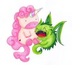 unicorn dragon